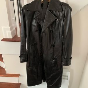 Rudsak Leather Trench Coat